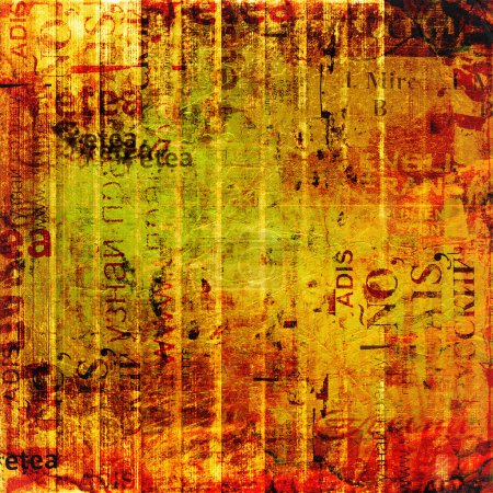 Grunge fond abstrait avec de vieilles affiches déchirées 