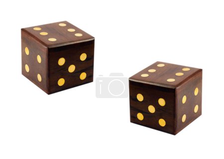 dés en bois 