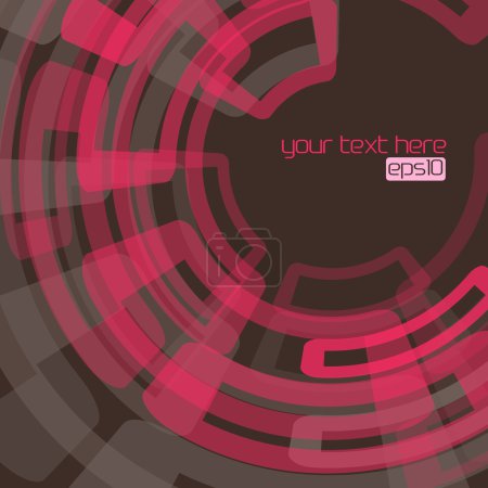 Techno fond abstrait 