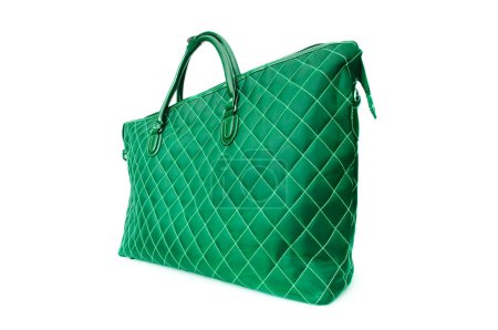 Accessoire femme - sac élégant sur blanc 