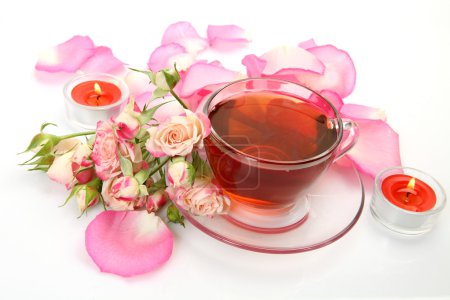 Thé et roses 