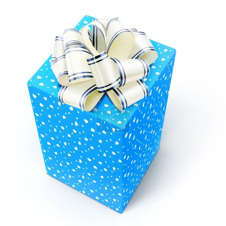 Cadeau isolé sur un blanc 