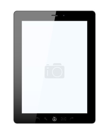 Vecteur tablette élégante 