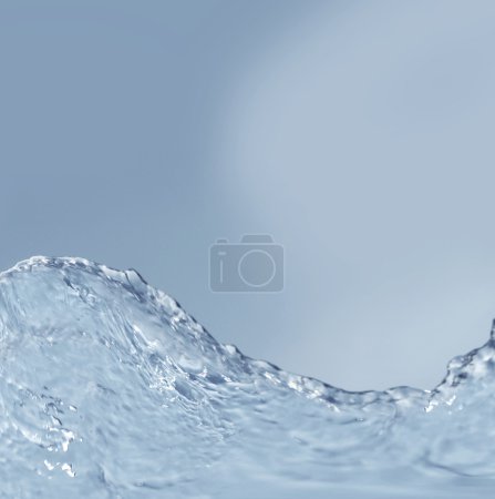 Éclaboussures d'eau 