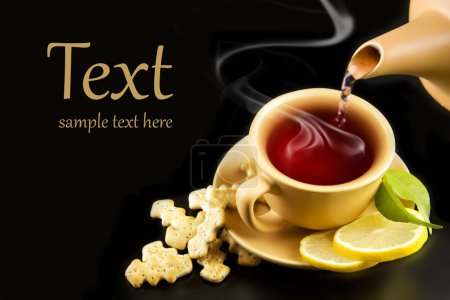 une tasse de thé