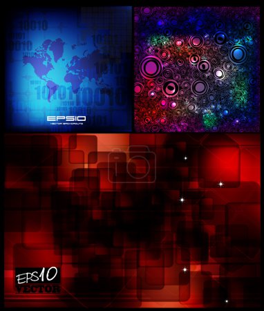 Fond abstrait - illustration vectorielle eps 10 