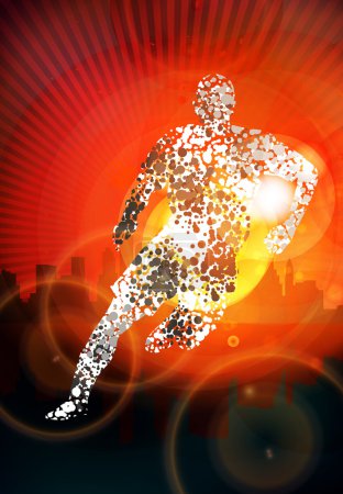 Illustration sportive 