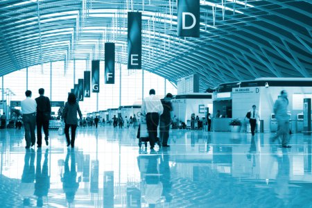 intérieur de l'aéroport