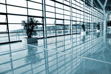 intérieur de l'aéroport