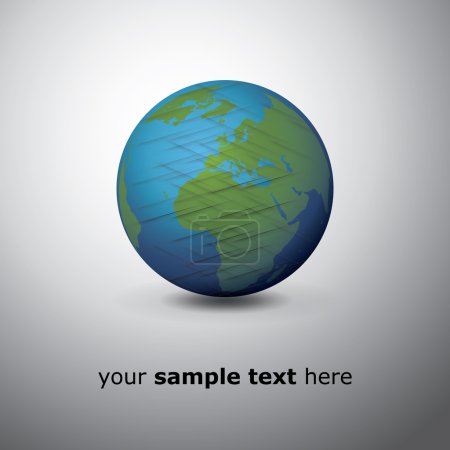 vecteur de conception de la terre 