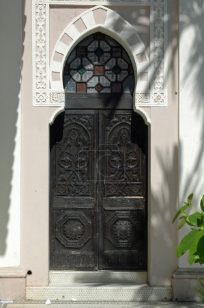 Vieille porte en bois 