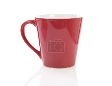 Tasse à café rouge 