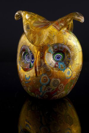 Sculpture en verre 