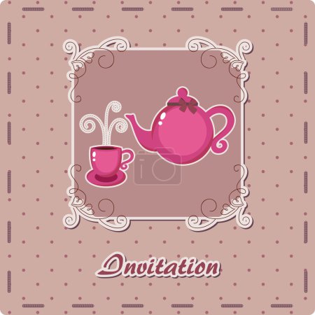 Invitation violette 