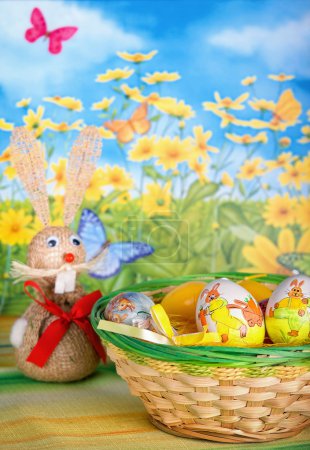 Pâques et lapin 