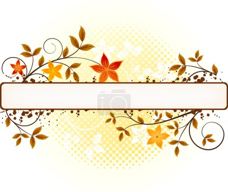 Fond floral