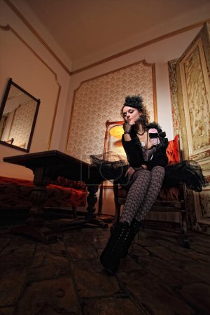 beau modèle de mode