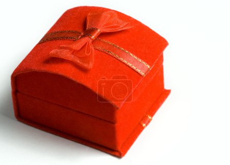 boîte cadeau rouge 