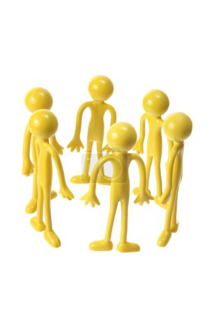 Figures en caoutchouc 