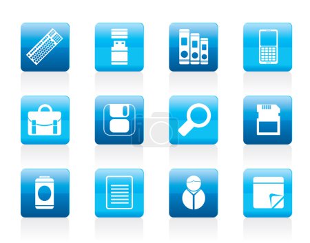 Outils d'affaires et de bureau Icônes 