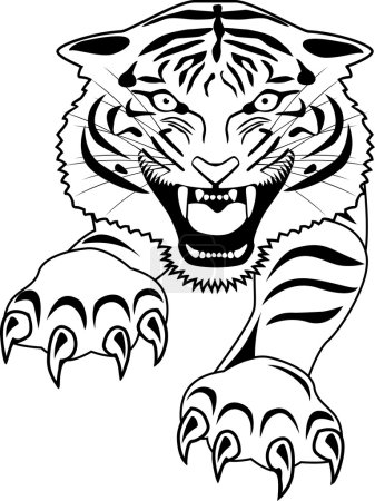 tatouage de tigre 