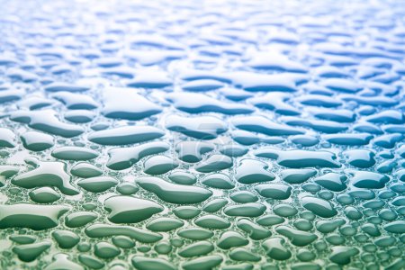 De belles gouttes d'eau 