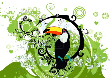 Oiseau exotique 