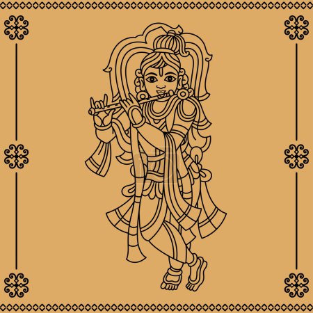 Dieu indien Krishna 