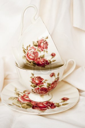 Tasses à thé vintage 
