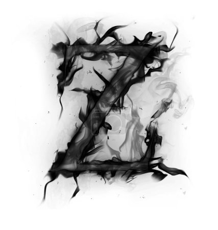 Lettre fumée noire 