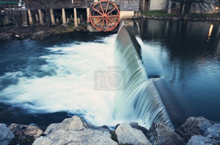 Vieux moulin à Pigeon Forge 