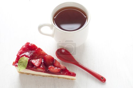 Gâteau au fromage aux fraises 