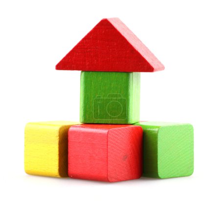 Briques de construction en bois 