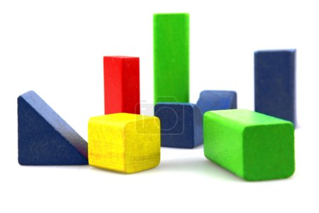 Briques de construction en bois 