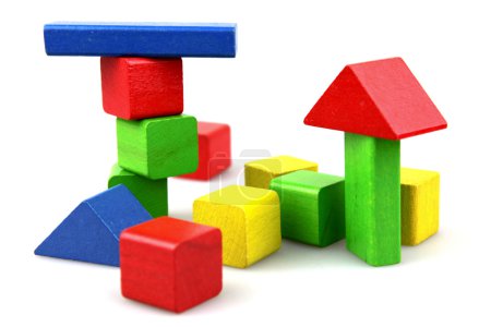 Briques de construction en bois 