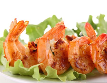 Crevettes grillées 