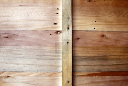 Gros plan de surface en bois brun 
