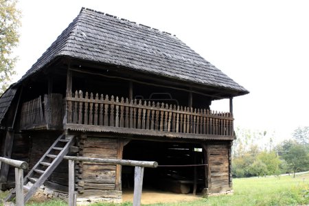 Maison séculaire de Transylvanie, Roumanie 