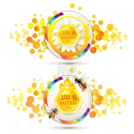 Abeilles et nids d'abeilles 