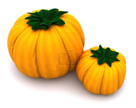 Pumkins de vacances non sculptés 