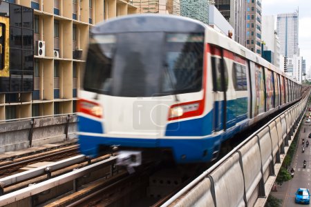 Sky train à Bangkok 