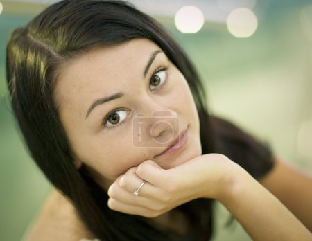 Jeune belle fille portrait 