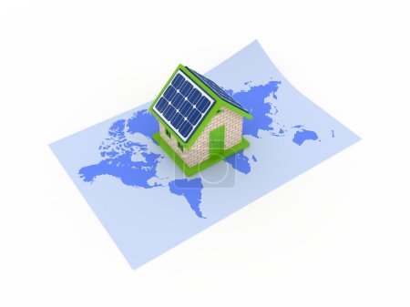 Concept d'énergie solaire .