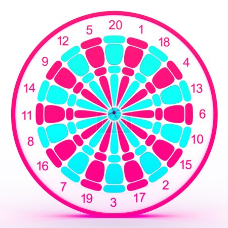 Jeu de fléchettes 