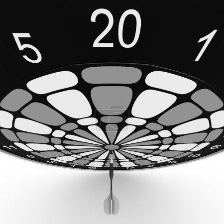 Jeu de fléchettes 
