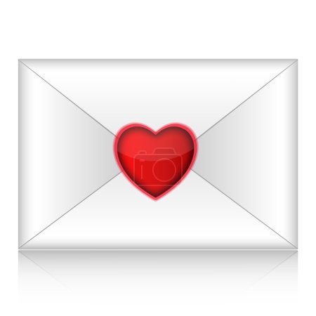 Valentine Heart Enveloppe 