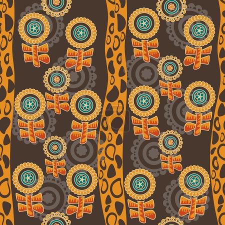 Modèle abstrait sans couture