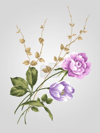 Bouquet de fleurs 004 