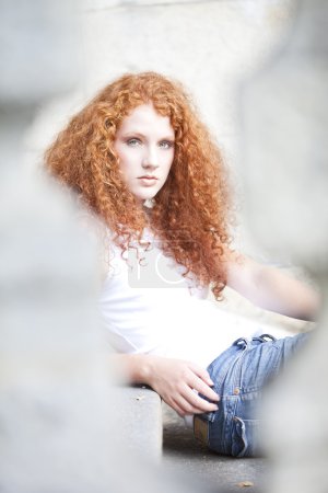 Femme rousse 