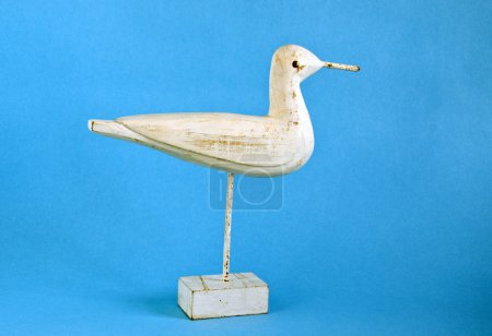 Sculpture d'oiseau décorative en bois et rétro 